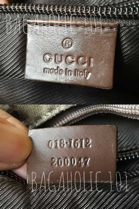 how to check genuine gucci bag|Gucci bag authentication code check.